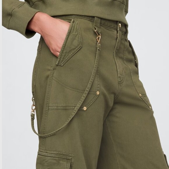 Gap × Cult Gaia Cargo Barrel Pants - new with tags - Picture 4 of 15